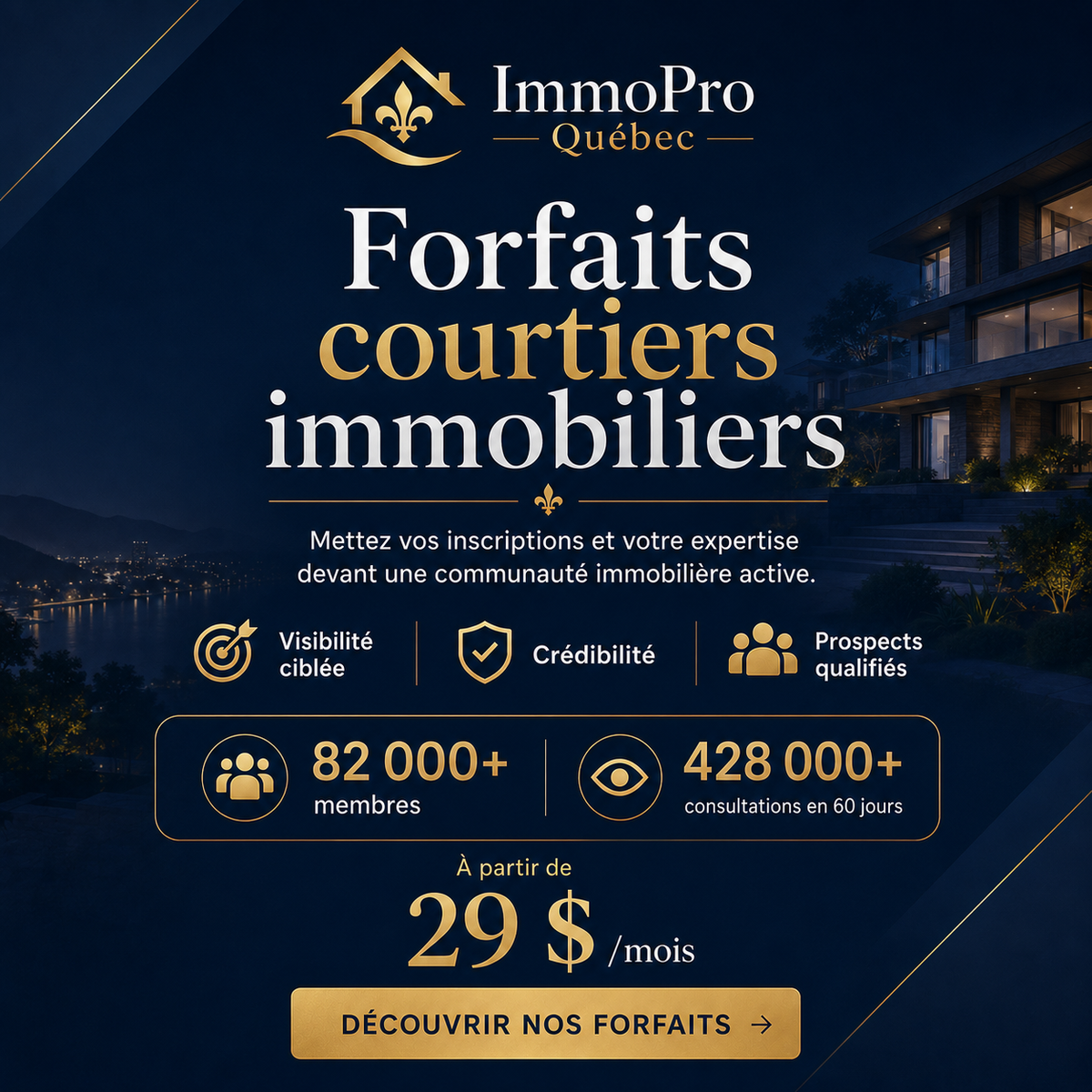 Forfaits Courtiers Immobiliers