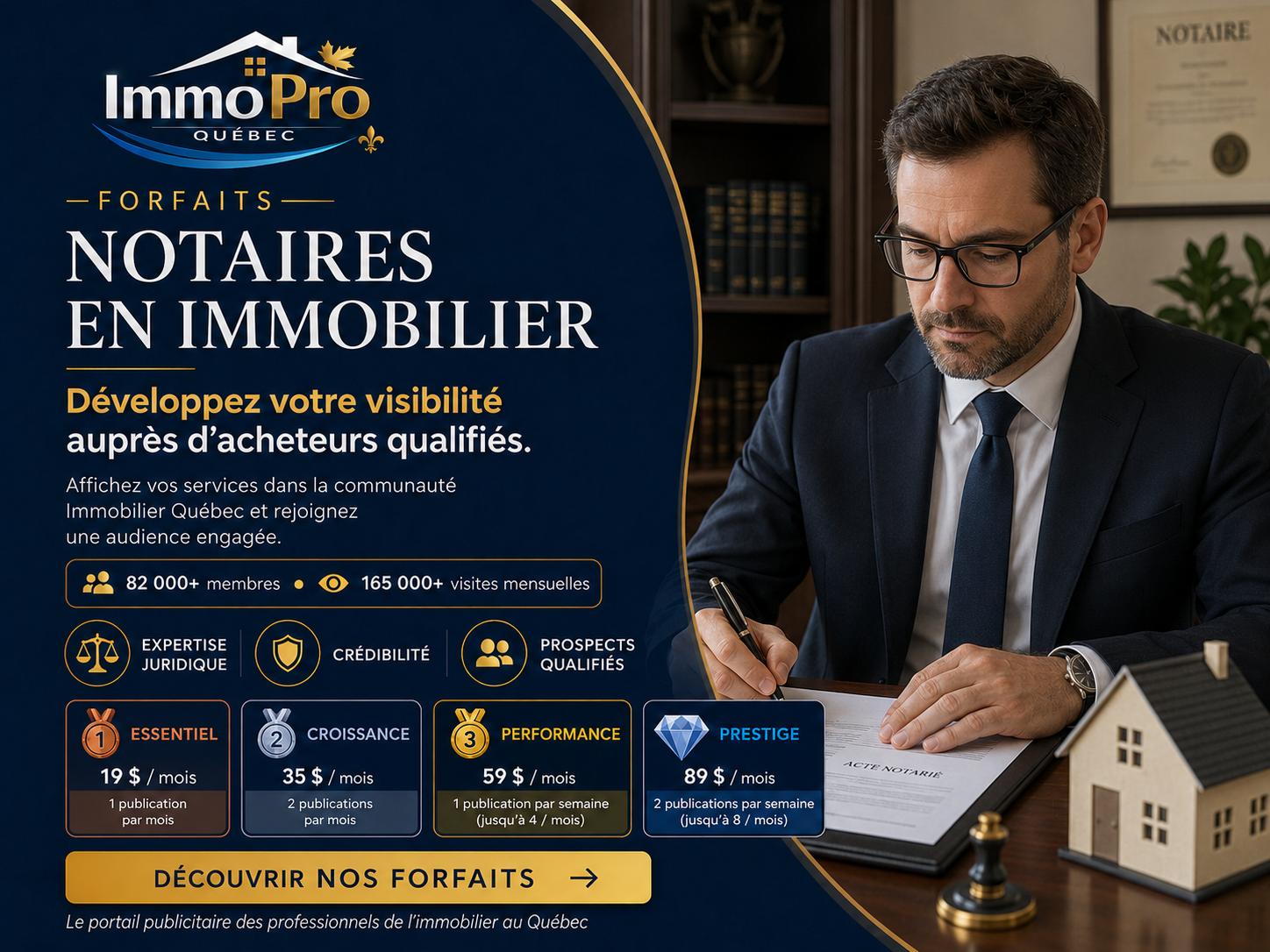 Forfaits Notaires en Immobilier