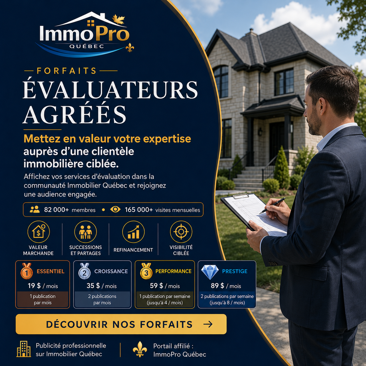 Forfaits Évaluateurs Agrées