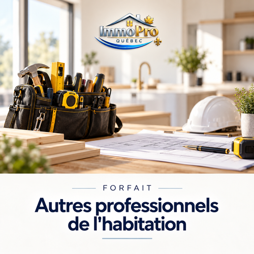 ImmoPro Québec — Forfaits autres professionnels de l’habitation