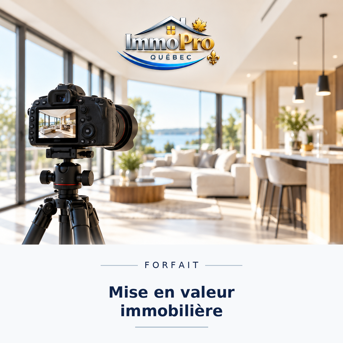ImmoPro Québec — Forfaits mise en valeur immobilière